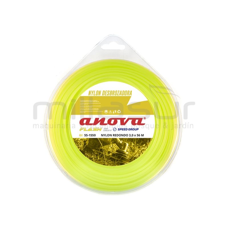 NYLON REDONDO ANOVA FLASH BLISTER 3 x 56 - motoscamaralweb.com
