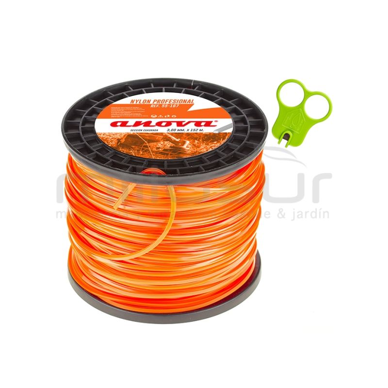 NYLON ANOVA BOBINA CUADRADO 3.00 x 152 m. - motoscamaralweb.com