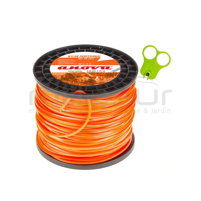 NYLON ANOVA BOBINA CUADRADO 3.30 x 127 m. - motoscamaralweb.com