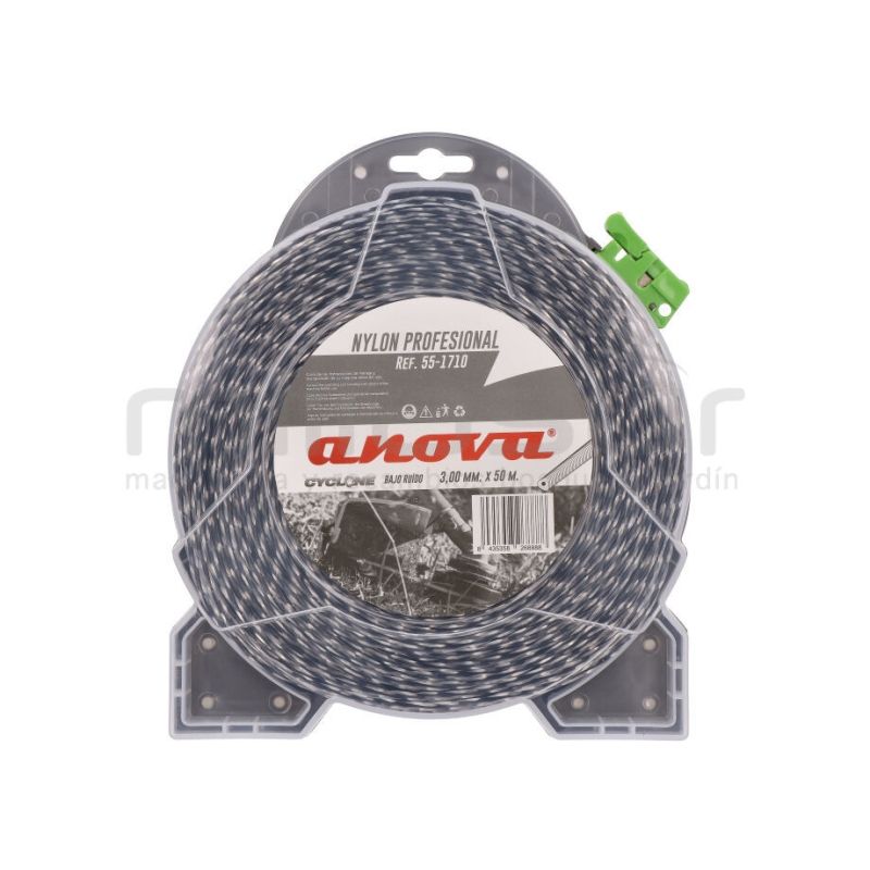 NYLON ANOVA CYCLONE BAJO RUIDO DISPENSER 3.00 x 50 - motoscamaralweb.com