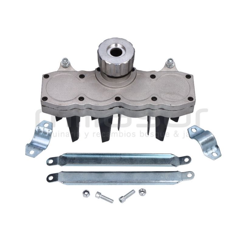 CABEZAL DESMALEZADOR CULTIVADOR DESBROZADORA UNIVERSAL TILLER-4 (PARA TUBO DE 28 26 25.4 25 24 ) - motoscamaralweb.com