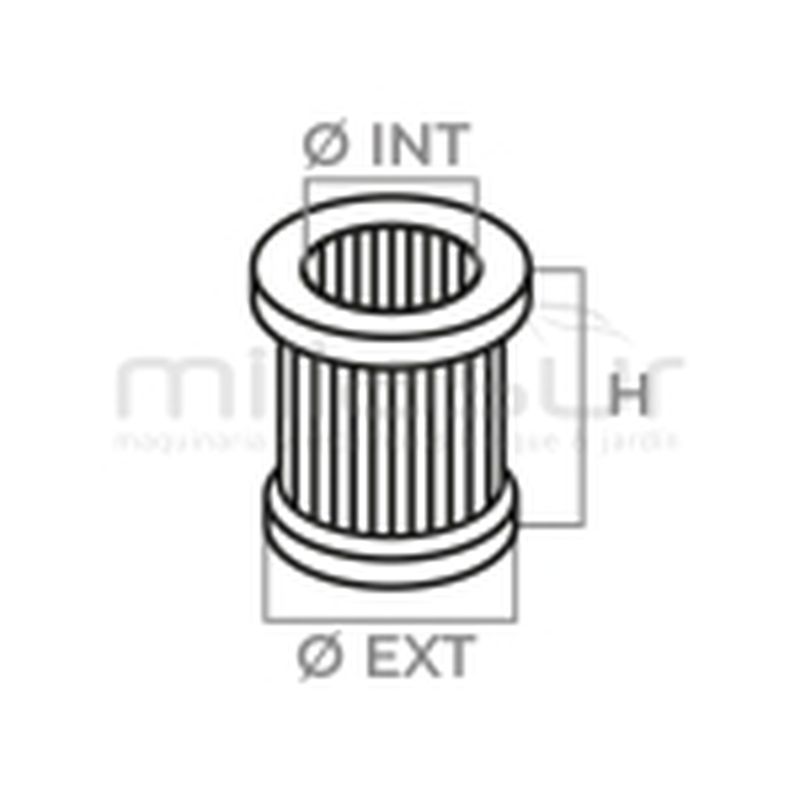 FILTRO AIRE CORTAC. ROBIN EY 15D - motoscamaralweb.com