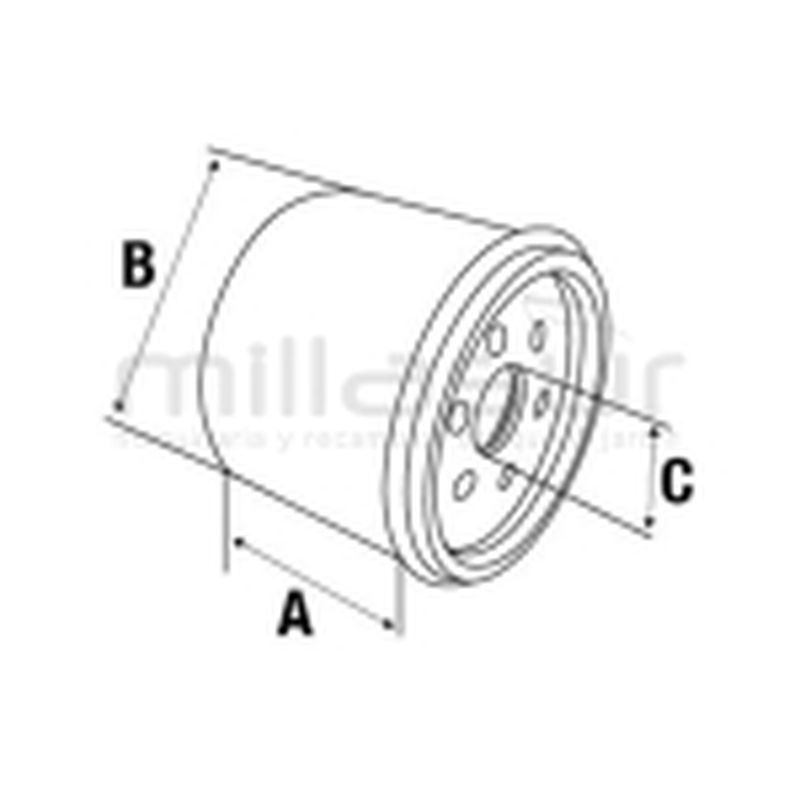 FILTRO ACEITE LONCIN LC1P88F-1. LC1P90F-1. LC1P96F . LC1P92F-1. LC2P77F. LC2P80F. LC2P82F . LC1P91F - motoscamaralweb.com