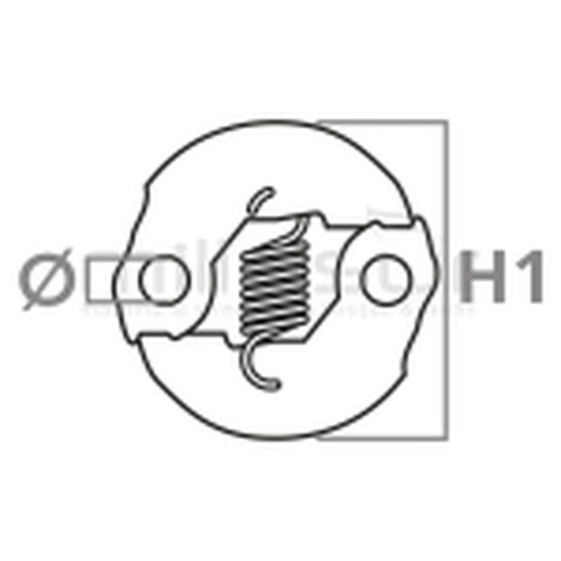 EMBRAGUE COMPLETO PRO MITS. TL33. TL43. TL52 - motoscamaralweb.com